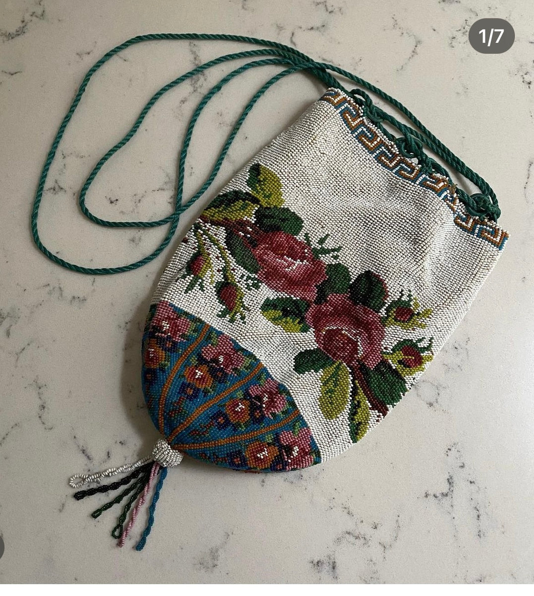 Beaded 2025 pouch bag