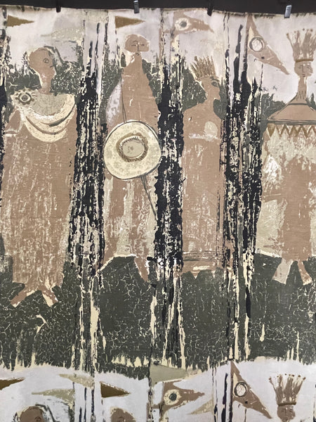 Designer Mid Century Art Textile Tibor Reich Collectable: C1964 Stratford-Upon-Avon, England