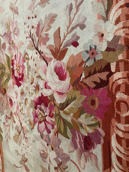 Antique Aubusson Tapestry Wallhanging or Rug: C18th France