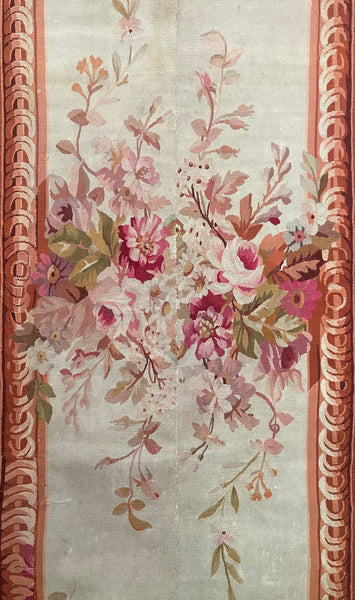 Antique Aubusson Tapestry Wallhanging or Rug: C18th France