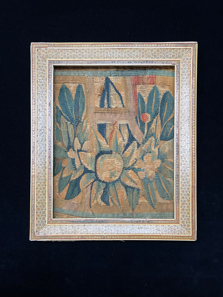 Micro Mosaic Inlaid Sedali Picture  Frame: C19th Eastern India