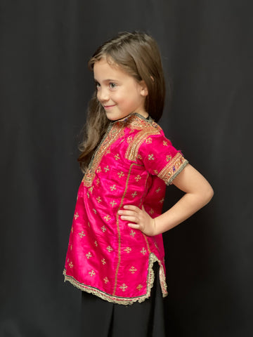 Childs Zardozi Embroidered Tunic: C20th Sind Pakistan