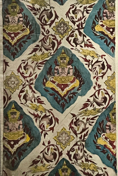 Collection Indian Textile 18th Century Design Documents: C1920s Paris, France