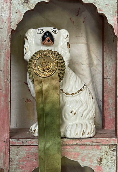 Collection Antique Silk Rosettes Ribbons Interior Decor: C20th Britain