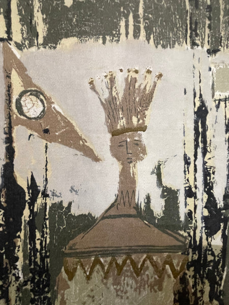 Designer Mid Century Art Textile Tibor Reich Collectable: C1964 Stratford-Upon-Avon, England