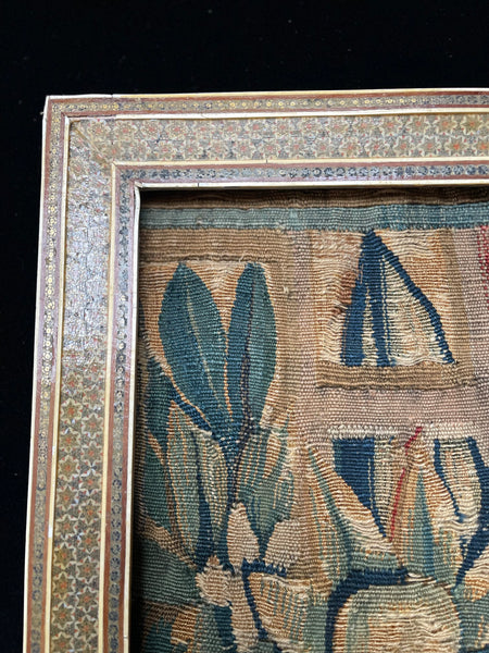 Micro Mosaic Inlaid Sedali Picture  Frame: C19th Eastern India