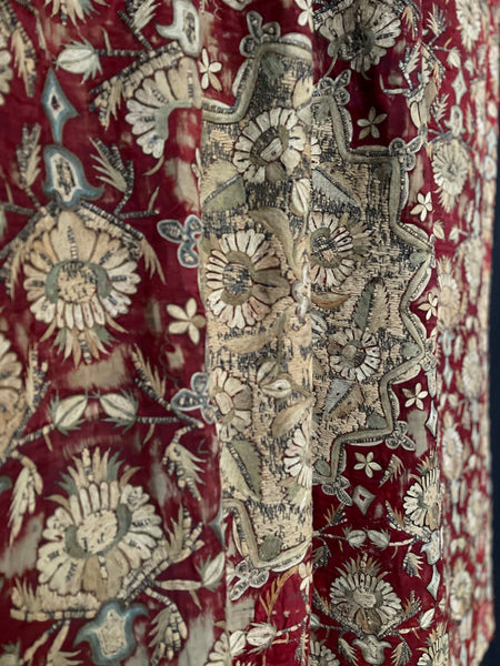 Antique Ottoman Embroidered Ceremonial Cover Boçha: C18th Turkey