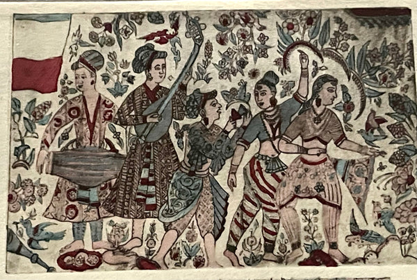 Collection Indian Textile 18th Century Design Documents: C1920s Paris, France