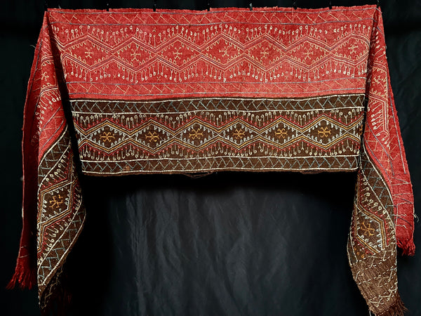 Hand Loomed and Embroidered Traditional Tent Bands: C20th Anatolia