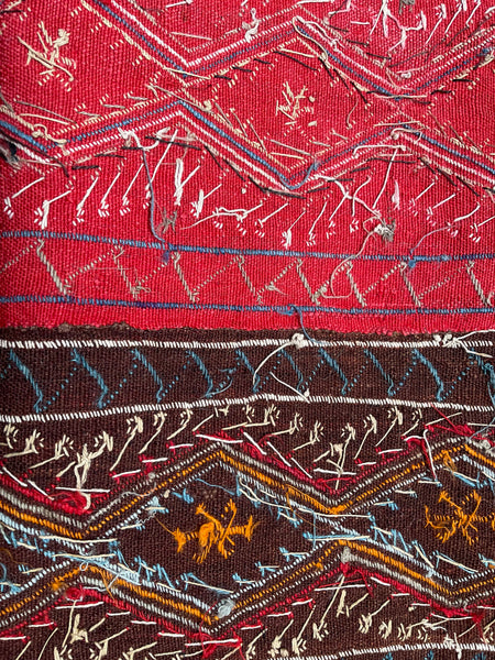 Hand Loomed and Embroidered Traditional Tent Bands: C20th Anatolia