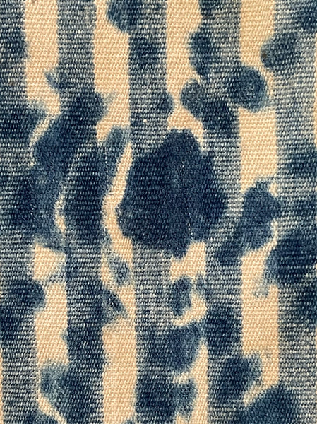 Antique Traditional Tie Dye Wallhanging Interior Decor: C1910 West Africa
