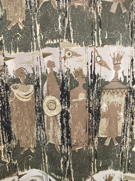 Designer Mid Century Art Textile Tibor Reich Collectable: C1964 Stratford-Upon-Avon, England