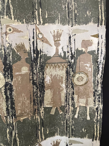 Designer Mid Century Art Textile Tibor Reich Collectable: C1964 Stratford-Upon-Avon, England
