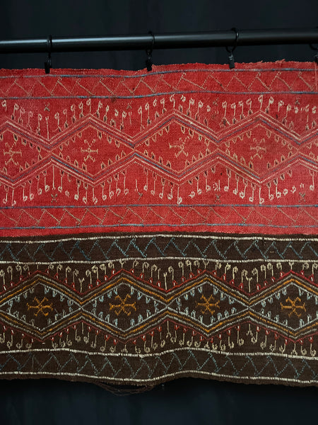 Hand Loomed and Embroidered Traditional Tent Bands: C20th Anatolia