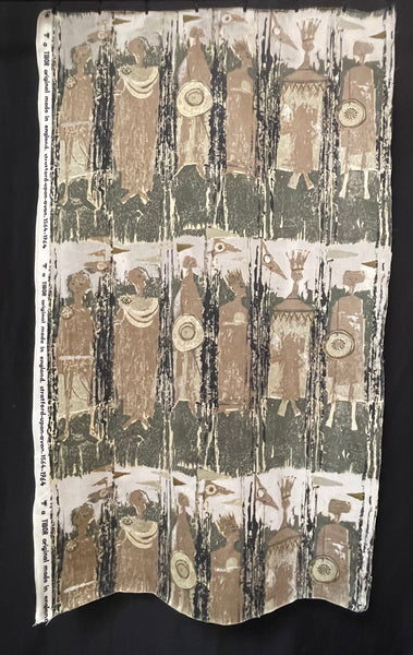 Designer Mid Century Art Textile Tibor Reich Collectable: C1964 Stratford-Upon-Avon, England