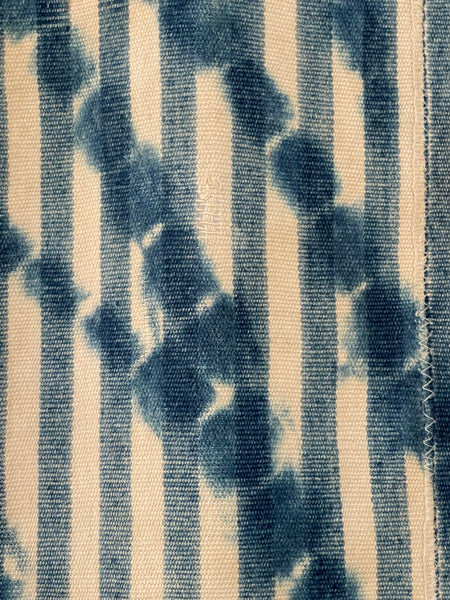 Antique Traditional Tie Dye Wallhanging Interior Decor: C1910 West Africa