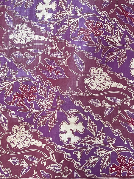 Antique Batik Sarong Skirt Panel: C20th Indonisia