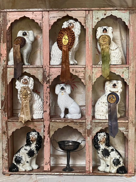 Collection Antique Silk Rosettes Ribbons Interior Decor: C20th Britain