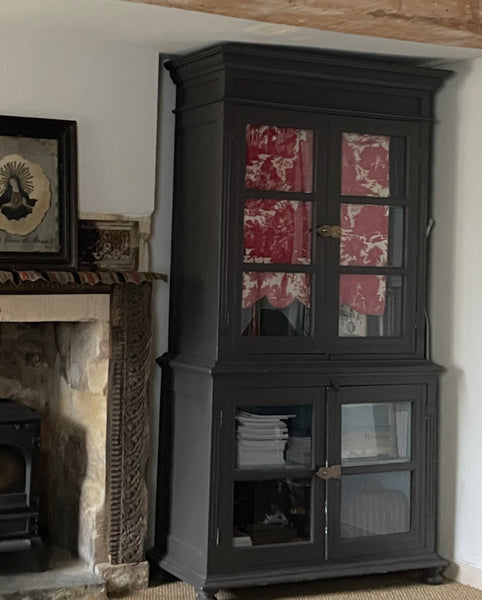 French Toile de Jouey panel with sailing boats: C19th France