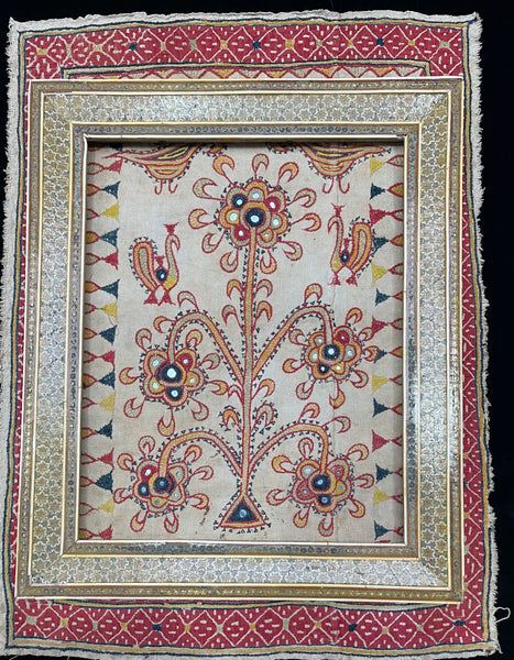 Micro Mosaic Inlaid Sedali Picture  Frame: C19th Eastern India