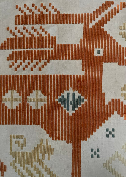 Traditional Scandinavian Flatweave Wallhanging with Mythical Horse: C1910/20 Sweden