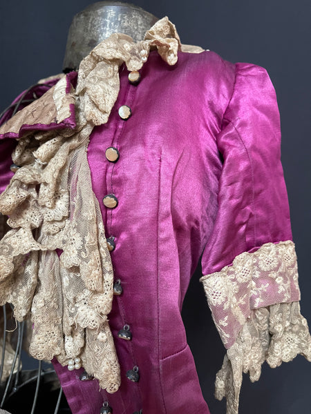 Child’s Fancy Dress Costume with Wig in 18th Century Style: C19th Britain