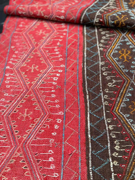 Hand Loomed and Embroidered Traditional Tent Bands: C20th Anatolia