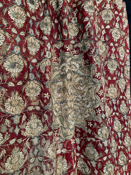 Antique Ottoman Embroidered Ceremonial Cover Boçha: C18th Turkey