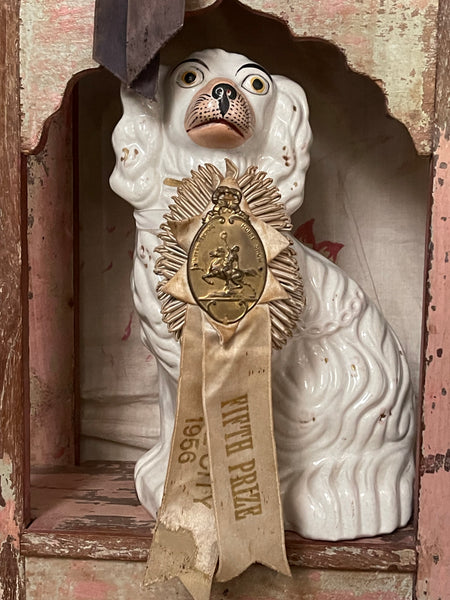 Collection Antique Silk Rosettes Ribbons Interior Decor: C20th Britain