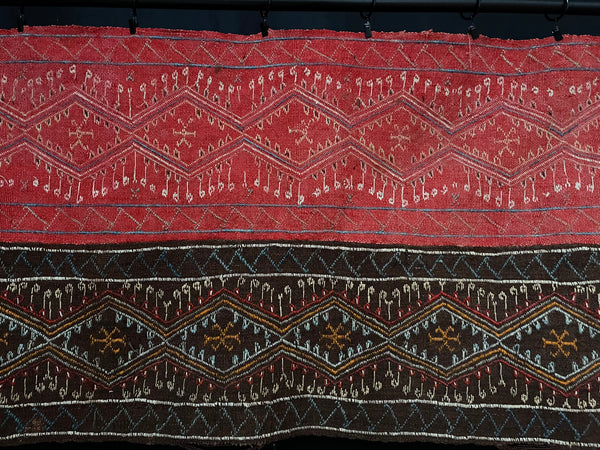 Hand Loomed and Embroidered Traditional Tent Bands: C20th Anatolia