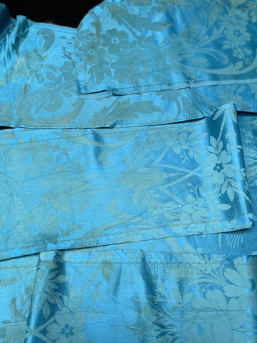 Collection Rococo Silk Brocade Dress Panels : C18th Lyon, France