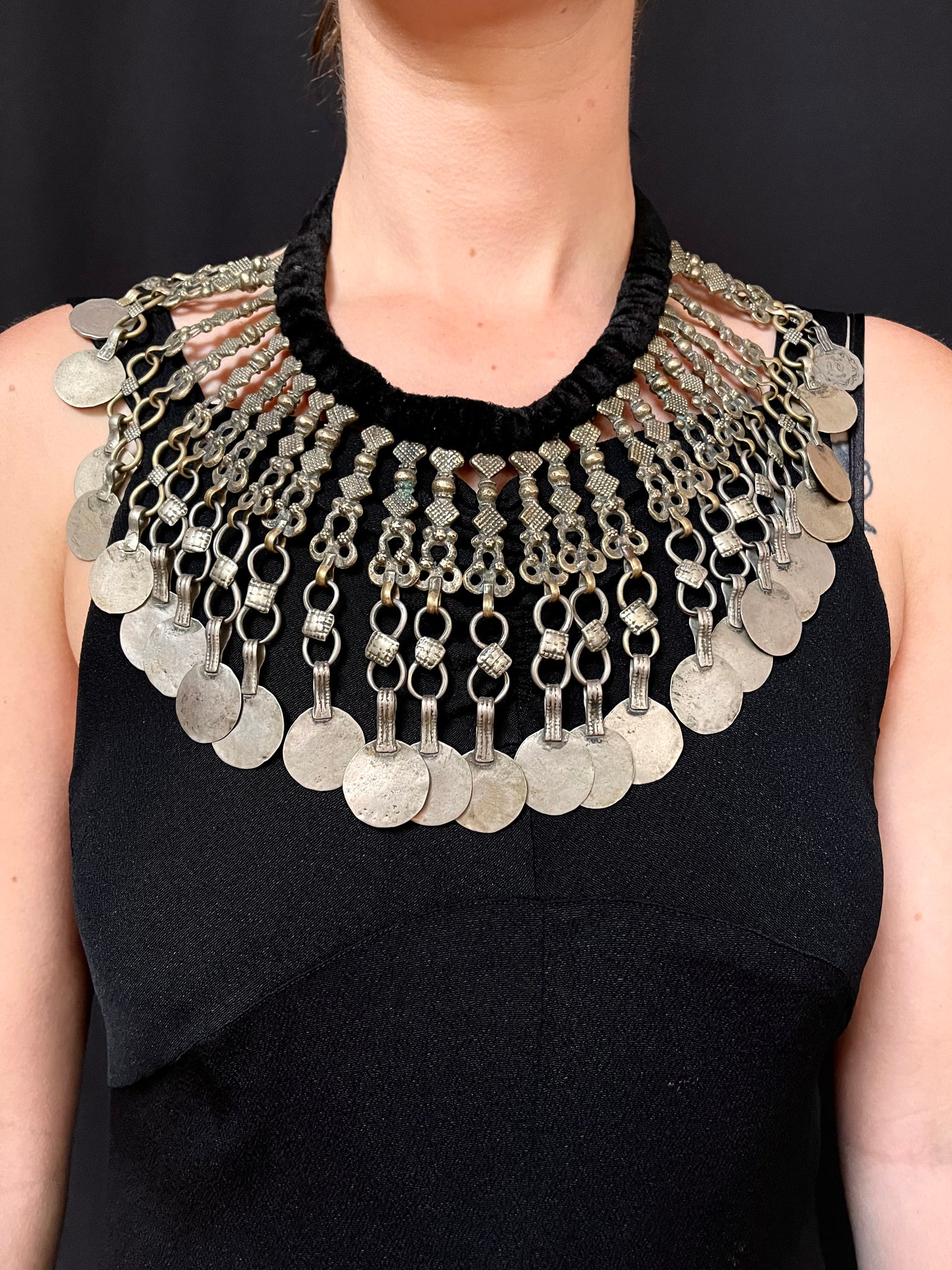 Tribal statement clearance necklace