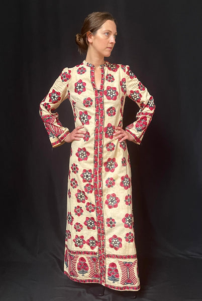 Hand Embroidered Dress with Mirrors: C20th Sind, Pakistan