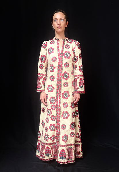 Hand Embroidered Dress with Mirrors: C20th Sind, Pakistan