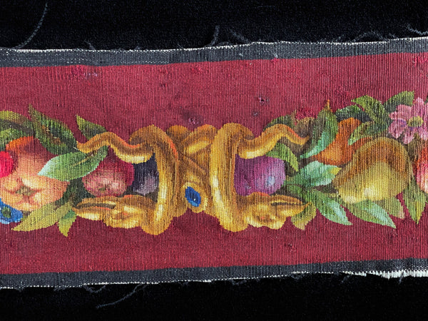 Fine Silk and Wool Tapestry Panel with Serpents Museum Quality : C18th France