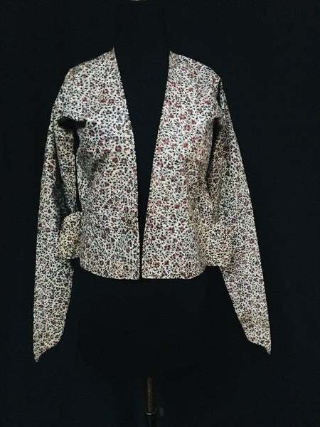 Hand-painted Woman’s chintz Jacket: Early C19th Asia